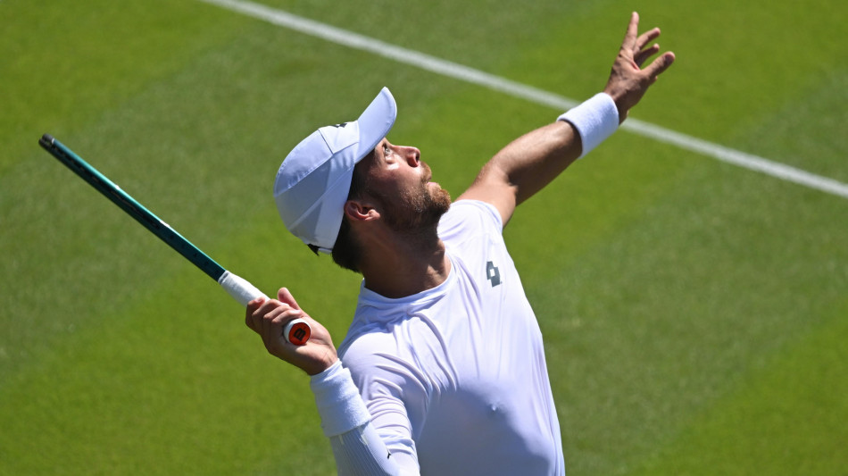 Wimbledon: Medvedev esce subito, ko con il francese Bonzi
