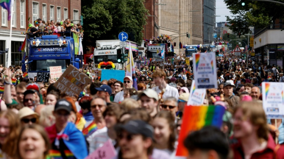  Pride march draws hundreds of thousands in Germany week after attack 