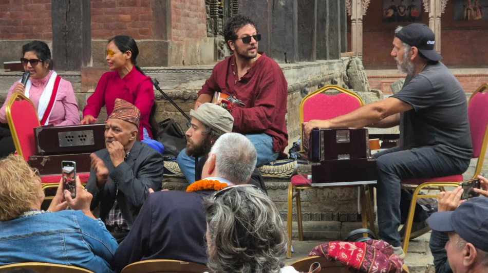  Setak e Romagnoli a Kathmand&ugrave;, la musica abruzzese incontra i bambini del Nepal 