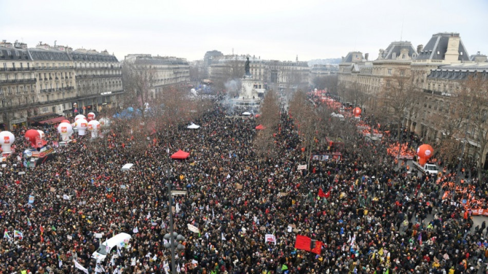 Demonstrationen und Streiks in Frankreich gegen Rentenreform