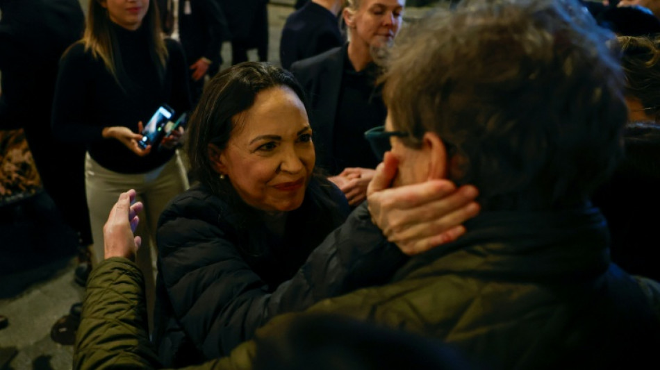  María Corina Machado faz primeira aparição pública após 11 meses 