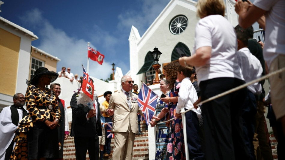  King Charles gets warm welcome in Bermuda after whirlwind US visit 