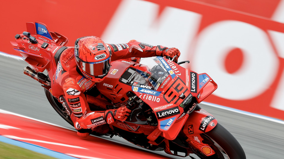 Gp Olanda: Marc Marquez vince ad Assen, terzo Bagnaia
