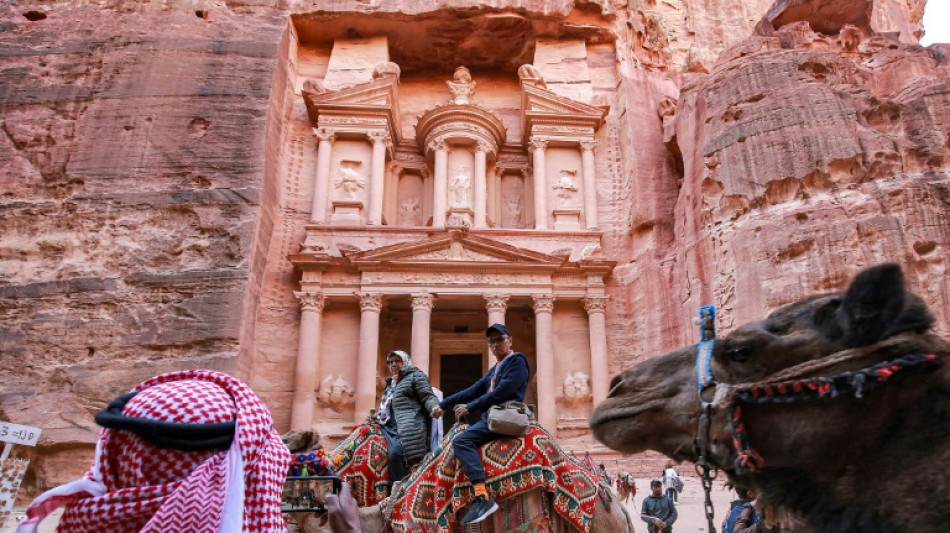 Tourists surge back to Jordan's desert marvel Petra