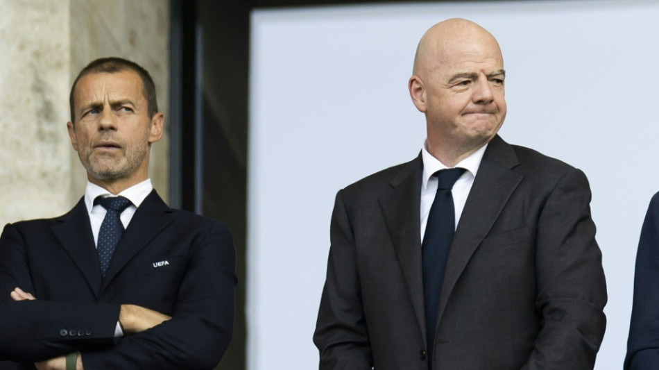  Ceferin attackiert Infantino: "Fu&szlig;ball braucht keine Kaiser" 
