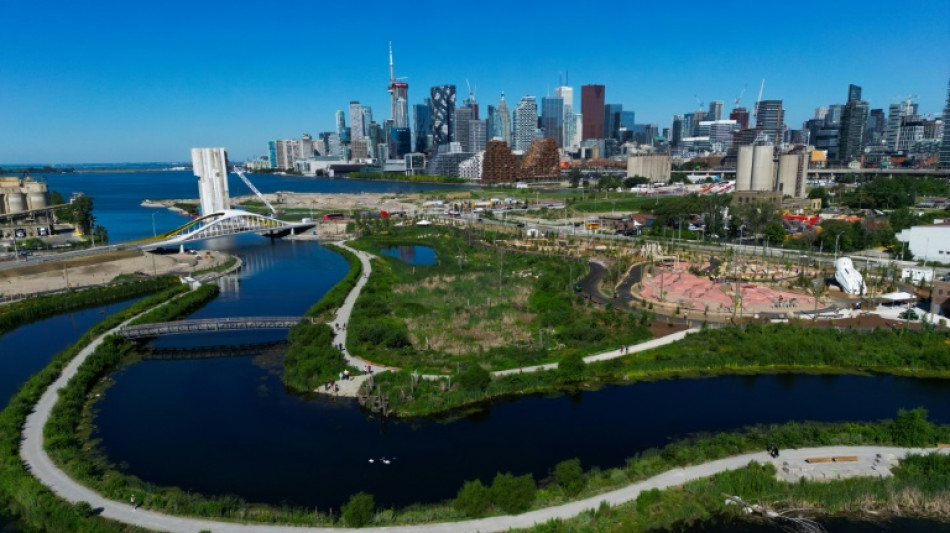 Au Canada, une zone industrielle "répugnante" réhabilitée pour faire face aux inondations