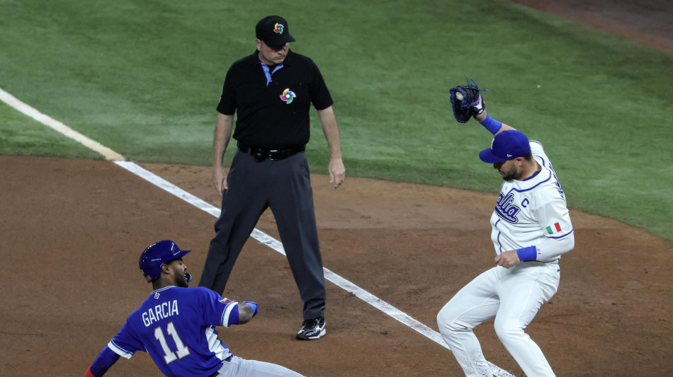  Sfuma il sogno dell'Italia del baseball, battuta 4-2 dal Venezuela a Miami 