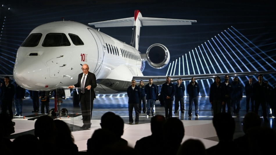 Dassault pitches latest private jet against US, Canadian rivals
