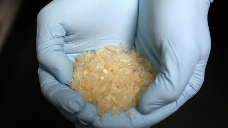 Heilbronner Polizei beschlagnahmt Rekordmenge Crystal Meth in Hydraulikpresse