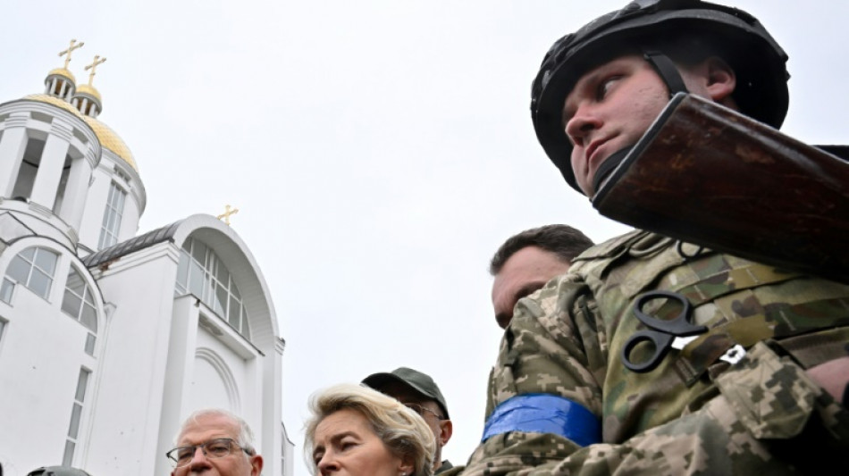 Von der Leyen bescheinigt Ukraine bei Kiew-Besuch "europ&auml;ische Zukunft"