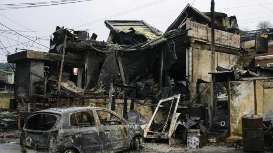 South Korean man cleaning gravesite suspected of starting wildfires: police