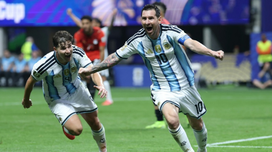  Messi 'didn't want to go home' as Argentina comeback stuns Egypt 