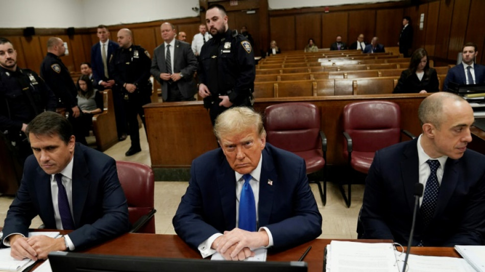 Geschworene im historischen US-Strafprozess gegen Trump ausgew&auml;hlt