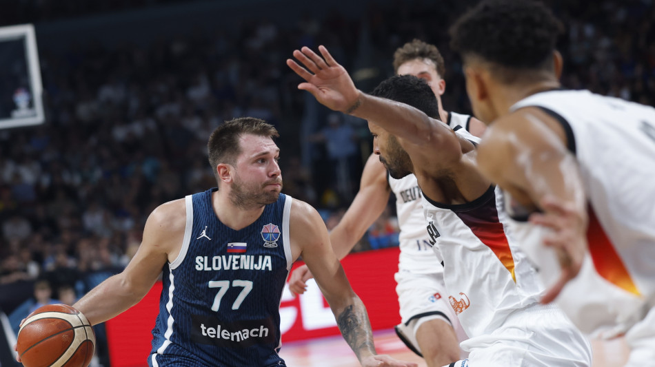 Eurobasket: Germania-Slovenia 99-91, Doncic fuori dal torneo