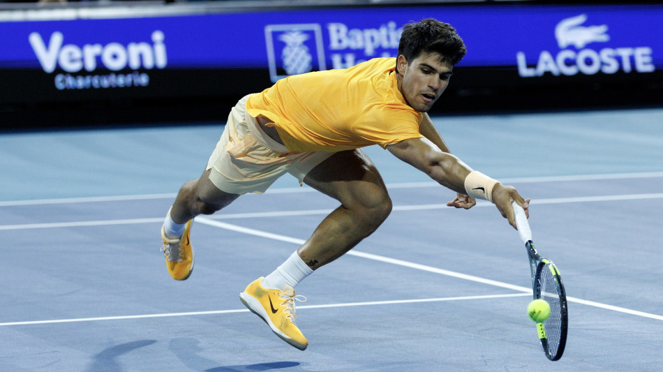  Tennis: Miami; Alcaraz fuori, battuto da statunitense Korda 