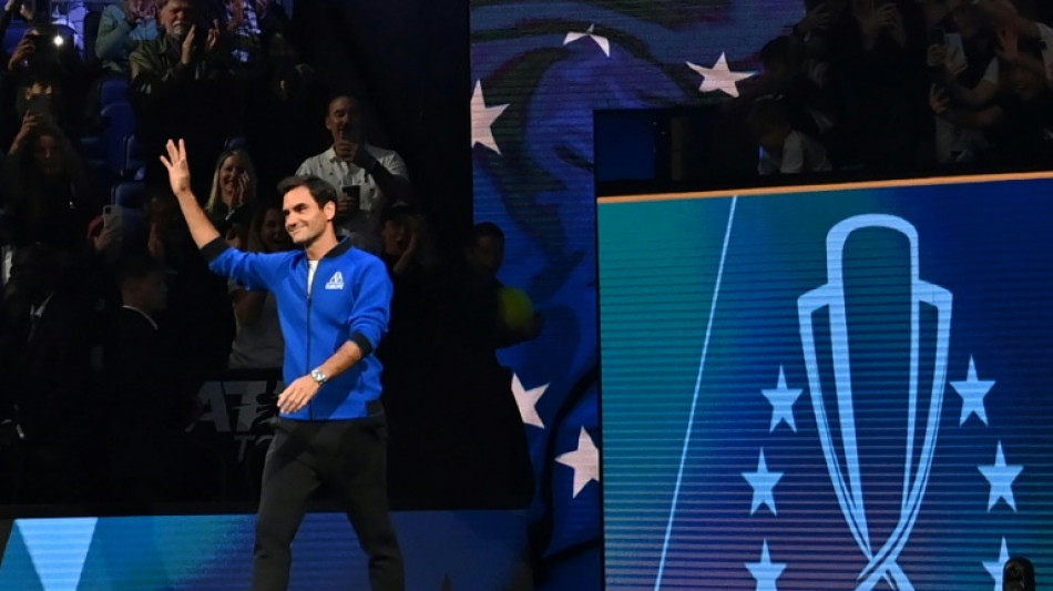 Fritz beats Norrie at Laver Cup as Federer watches on