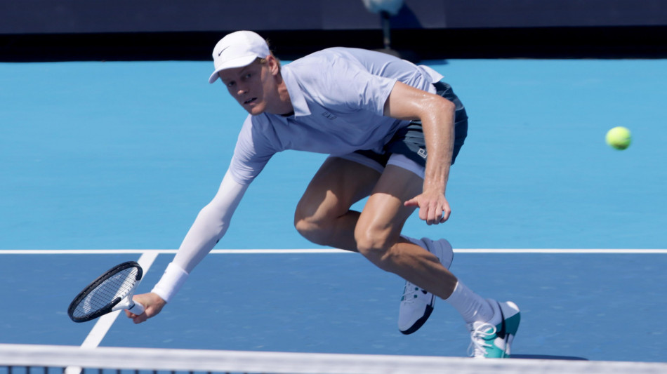 Fiducia Sinner,un paio di giorni di stop e torno al lavoro