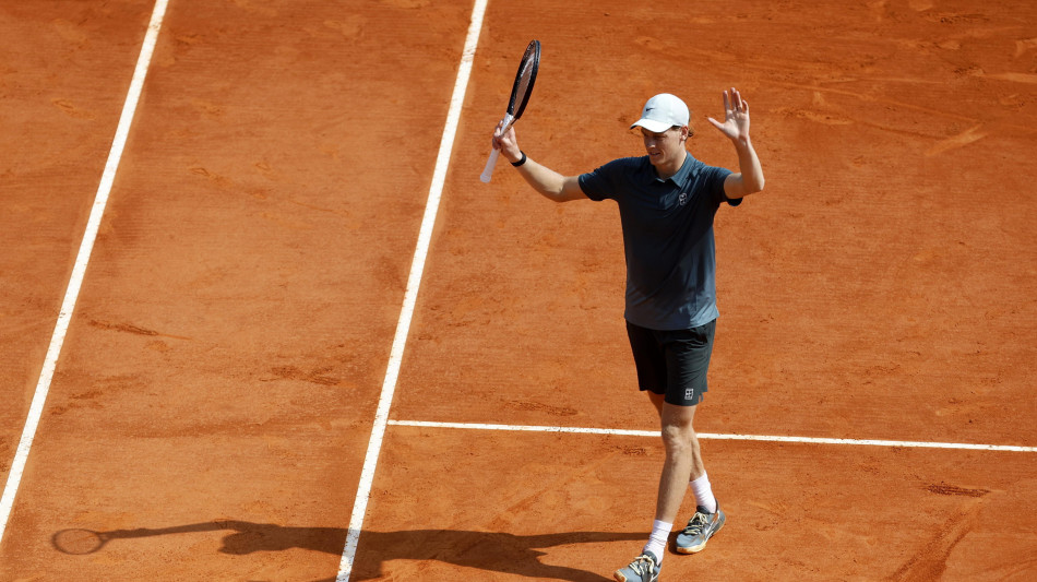  Montecarlo: Sinner soddisfatto, tutto ha funzionato 