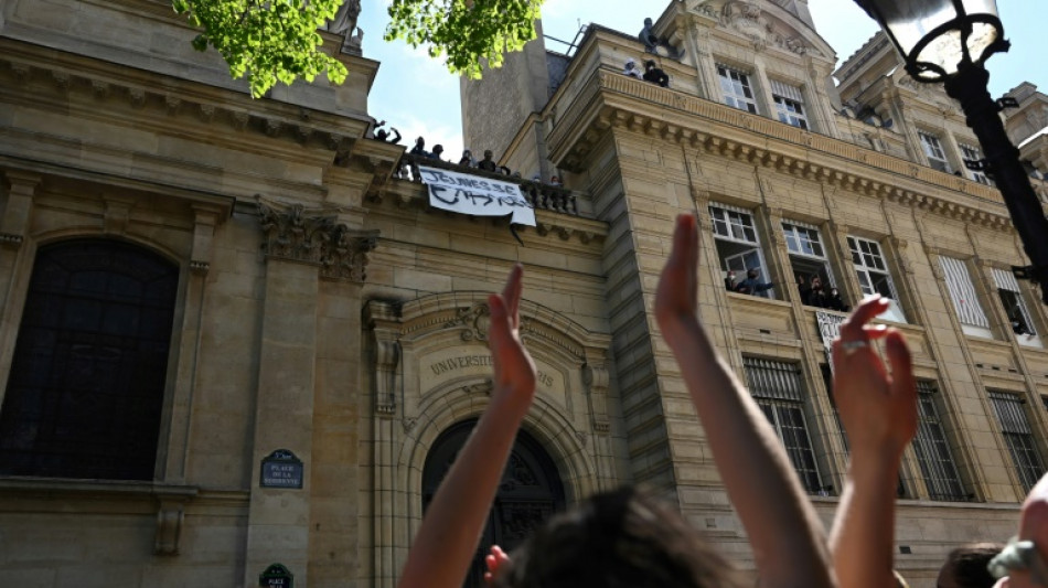 Pariser Universität Sorbonne nach Protesten gegen das Wahlergebnis geschlossen