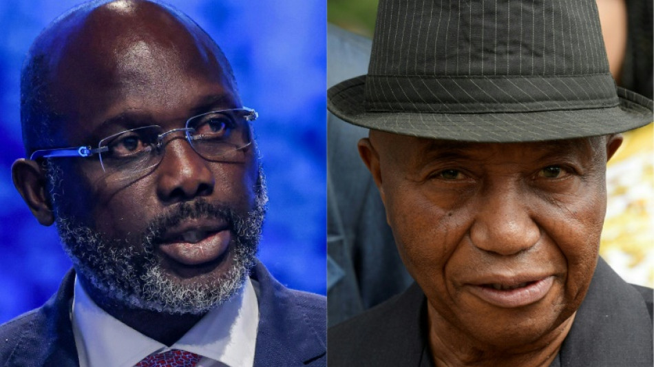 Weah and Boakai in close race for Liberian presidency as vote count begins