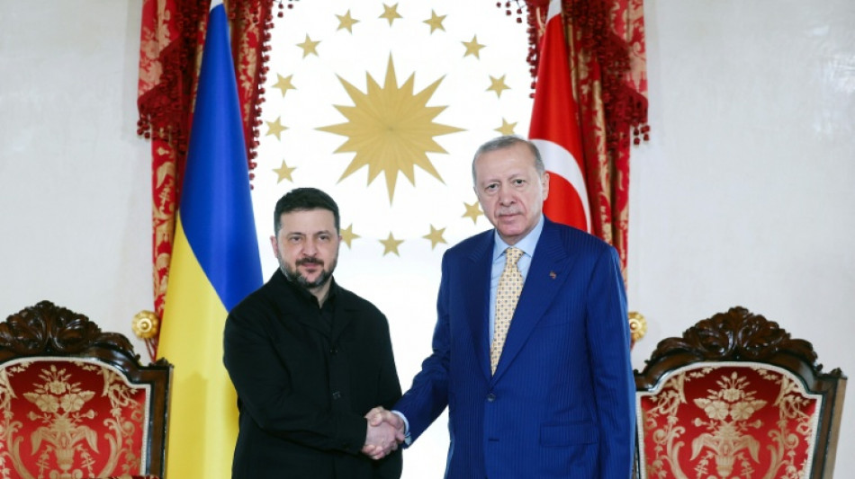 Zelensky in Istanbul for security talks with Erdogan