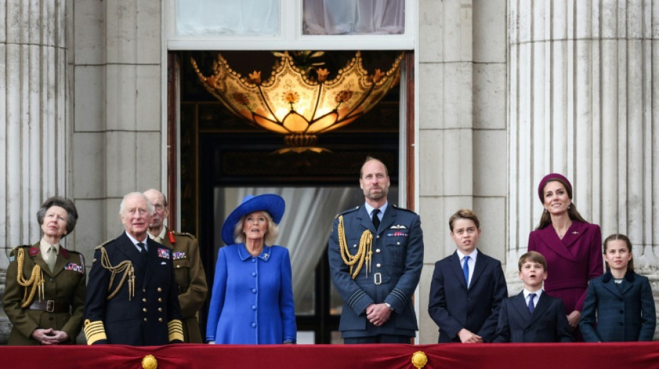 UK royals lead celebrations to mark 80 years since WWII end
 
