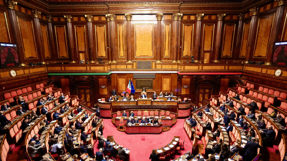 Ok definitivo al Senato al decreto Ucraina con la fiducia