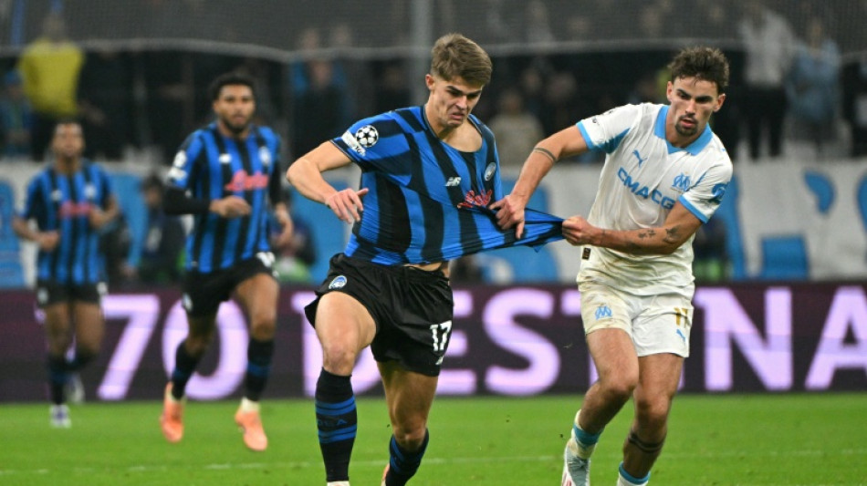 Ligue des champions: L'OM, affaibli et malheureux, tombe encore face à l'Atalanta