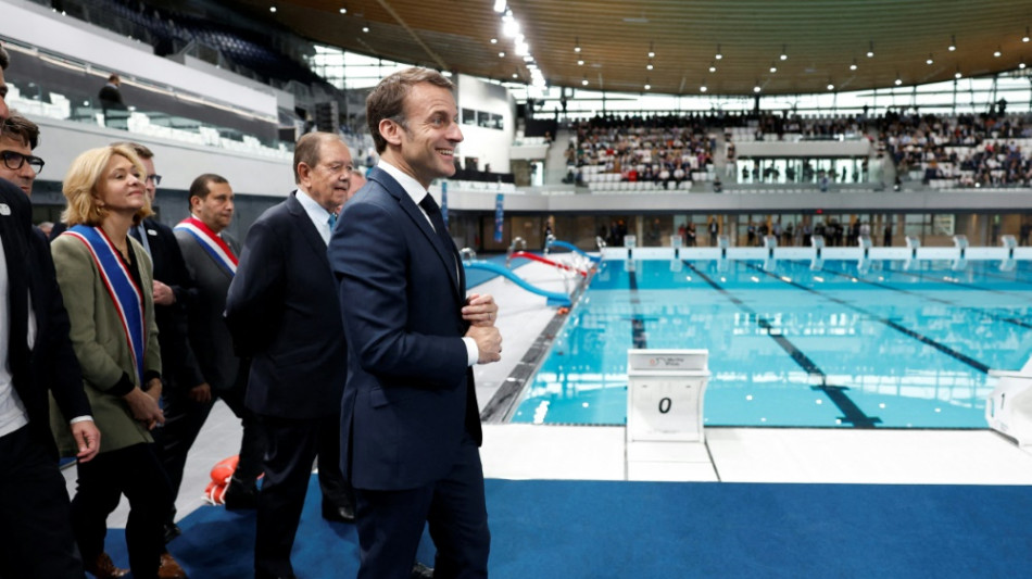 Macron glaubt an Er&ouml;ffnungsfeier auf der Seine und St&ouml;rfeuer aus Russland