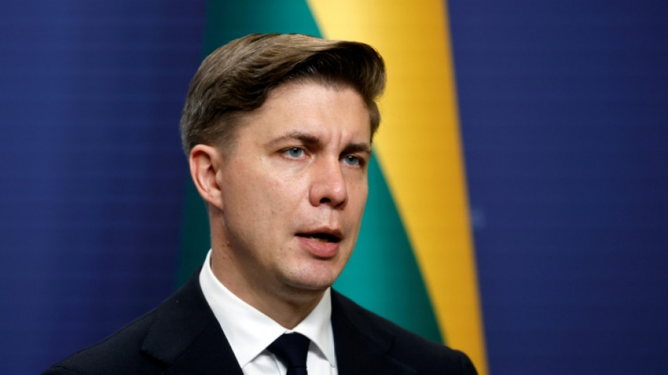  Merz empf&auml;ngt litauischen Ministerpr&auml;sidenten Sinkevicius im Kanzleramt 