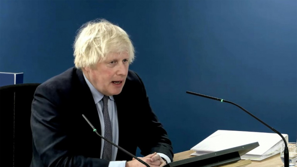 Britischer Ex-Premier Johnson entschuldigt sich bei Opfern der Corona-Pandemie