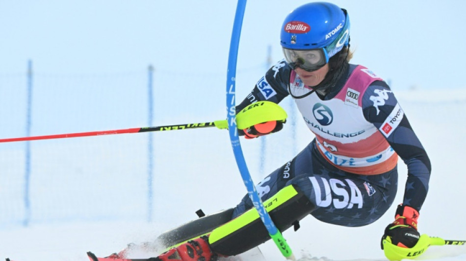 Shiffrin strikes in slalom to win World Cup opener