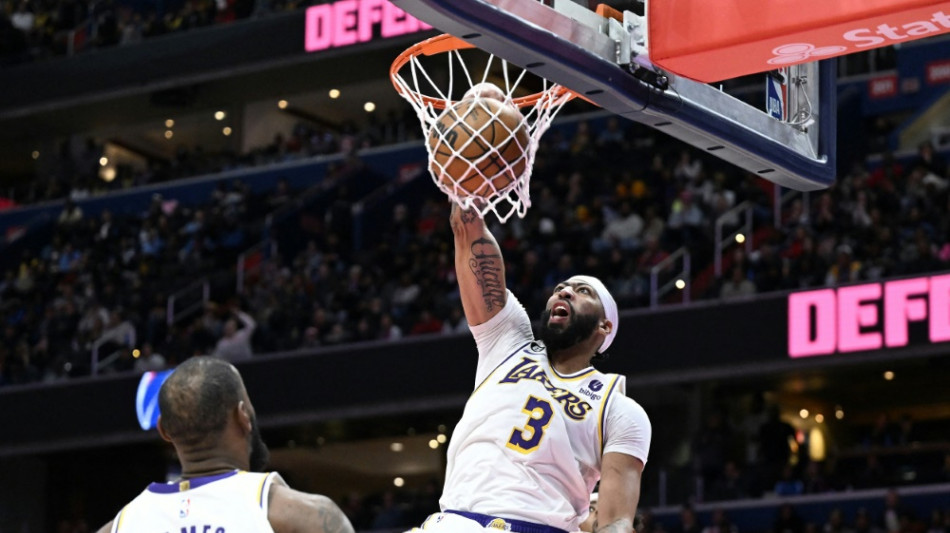 NBA: 55 Punkte von  Davis für die Lakers