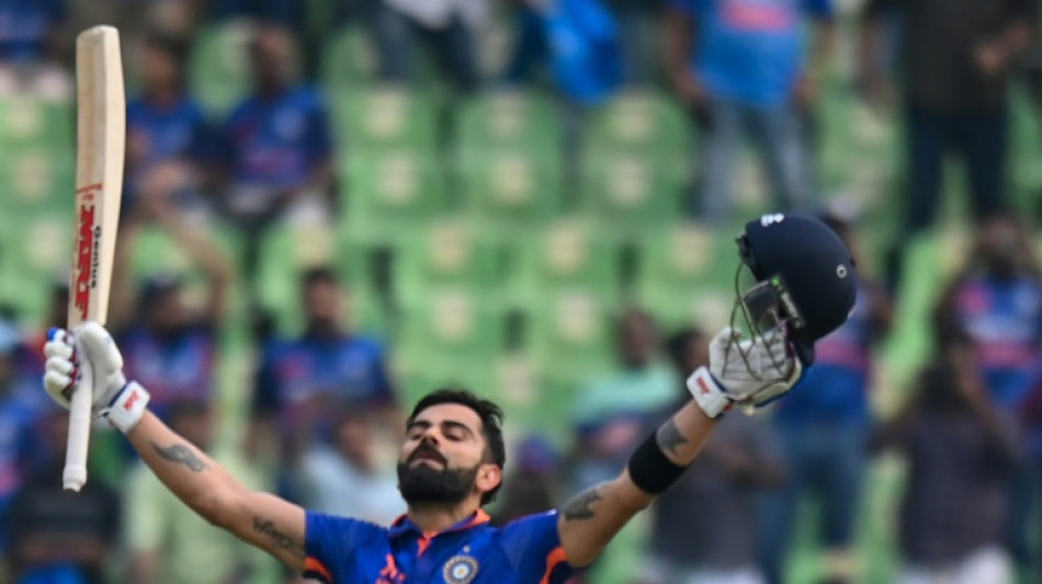 Milestone man Kohli leads India to record ODI win by 317 runs