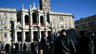 Begr&auml;bnisst&auml;tte von Papst Franziskus 