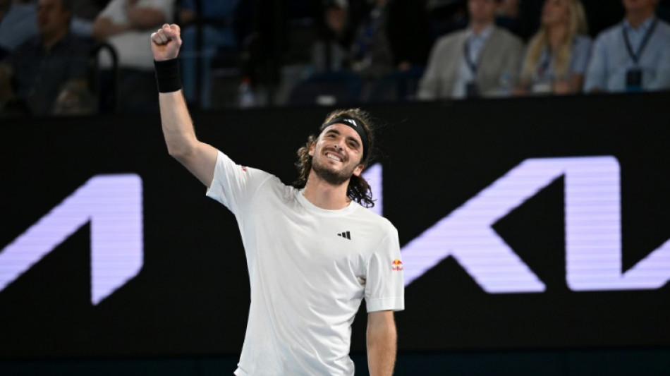 'Different' Tsitsipas powers into Australian Open semi-finals