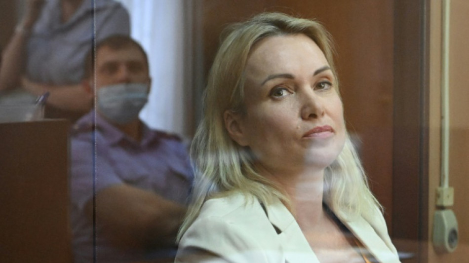 Russische Journalistin Owsjannikowa in Abwesenheit zu langer Haft verurteilt