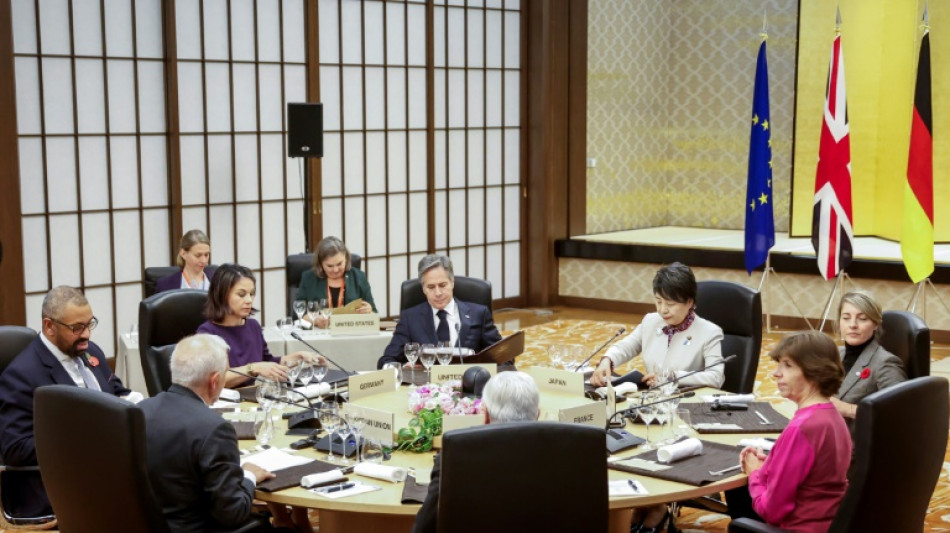 G7-Treffen in Tokio: Baerbock und ihre Kollegen beraten &uuml;ber die Ukraine