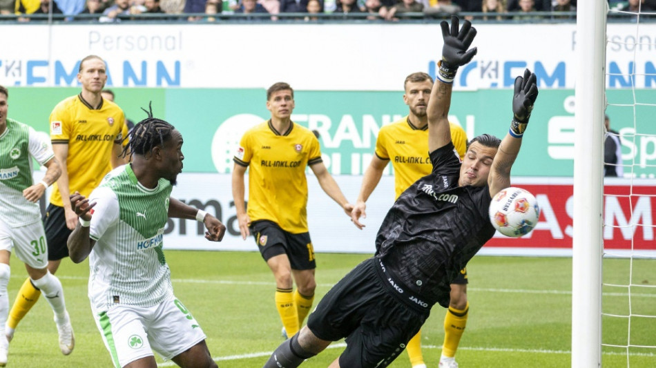 Rückkehr nach 1176 Tagen: Dresden verliert in Fürth