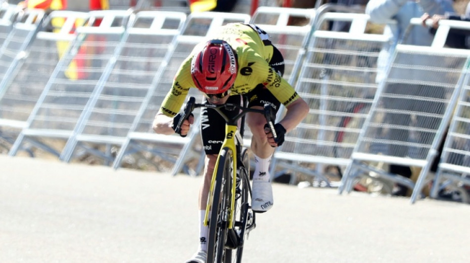  Vingegaard takes Tour of Catalonia lead with stage five win 