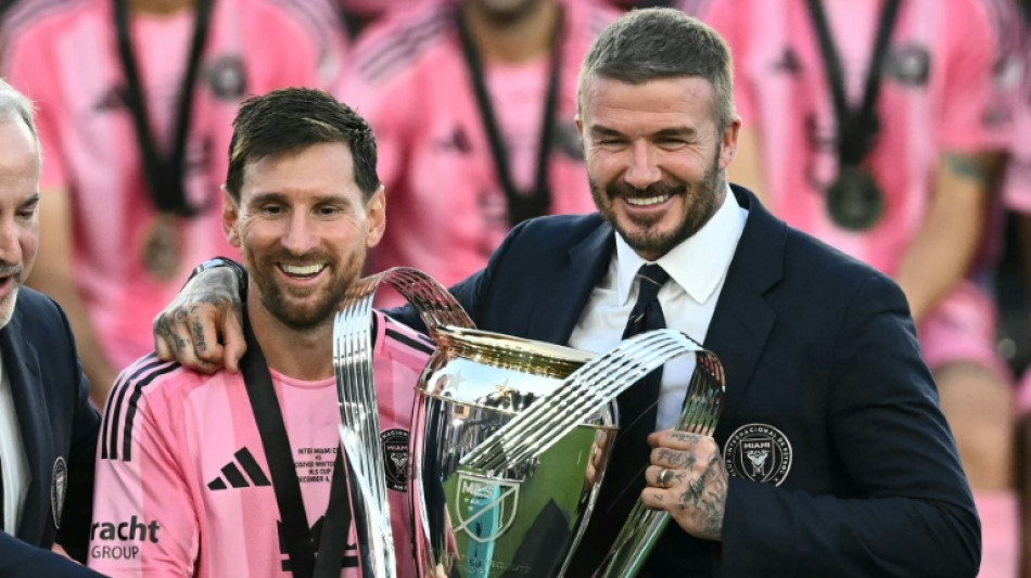  "Legado de Messi ficar&aacute; para sempre", destaca David Beckham 