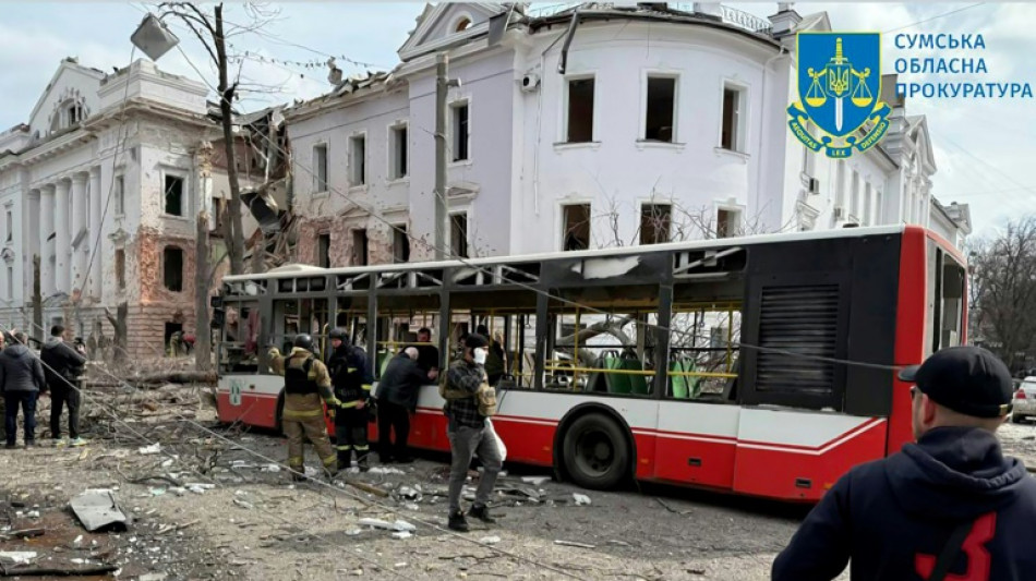 Scholz verurteilt "barbarischen Angriff" Russlands auf ukrainische Stadt Sumy