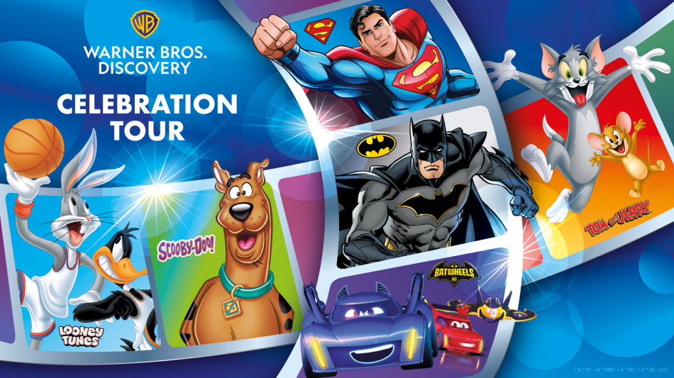 Warner Bros. Discovery, torna il Celebration Tour 2025