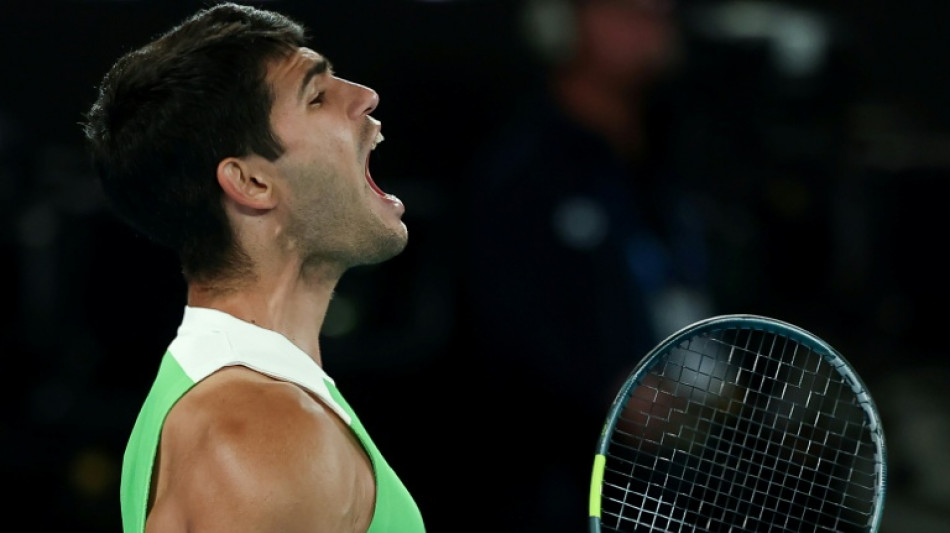  Alcaraz says Nadal inspired him to 'special' Australian Open title 