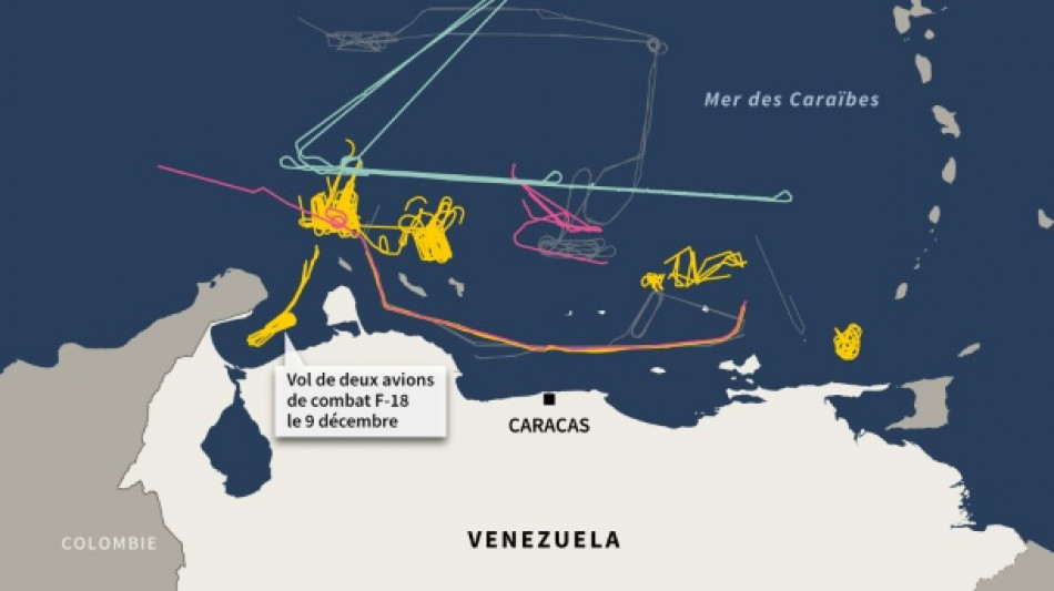  Washington poursuit ses vols militaires au plus près du Venezuela 