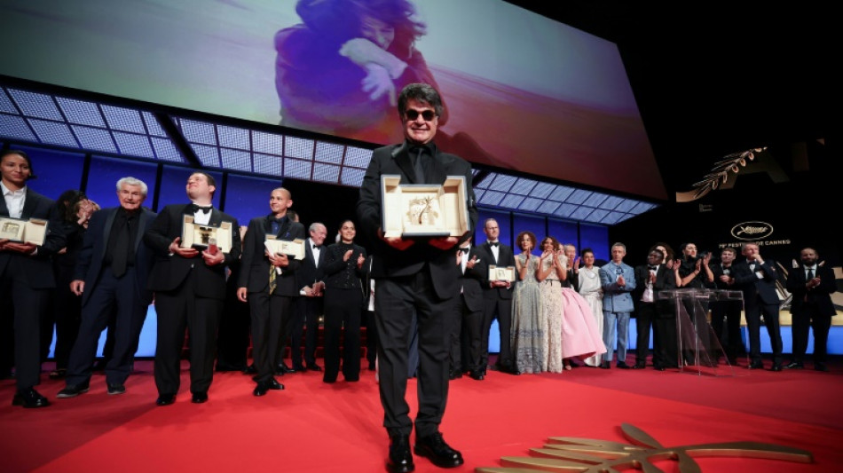 Cannes: jusqu'&agrave; 2,3 millions de t&eacute;l&eacute;spectateurs devant la c&eacute;r&eacute;monie de cl&ocirc;ture