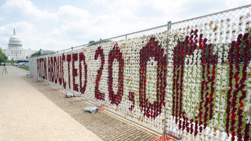  Exhiben en Washington peluches que simbolizan a ni&ntilde;os ucranianos cautivos 