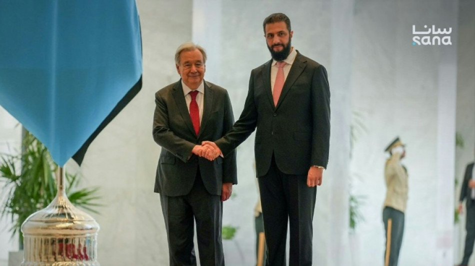  En visite &agrave; Damas, Guterres exhorte la communaut&eacute; internationale &agrave; aider la Syrie 