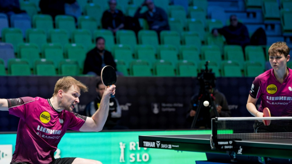  Tischtennis-EM: Mittelham/Duda spielen um Gold 