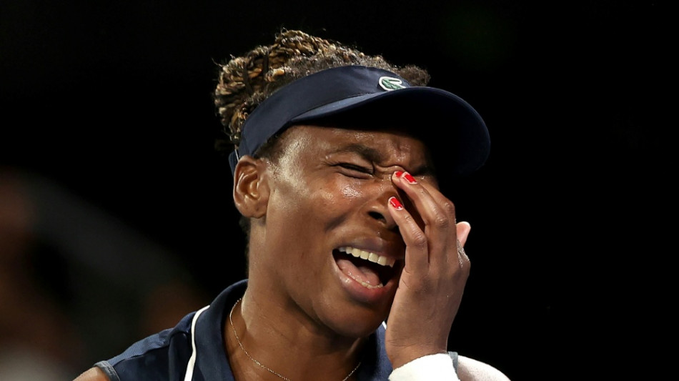  Zehnte Niederlage in Serie f&uuml;r 45 Jahre alte Venus Williams  
